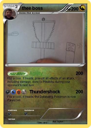 Pokemon thee boss