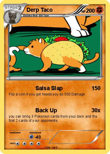 Pokemon Derp Taco
