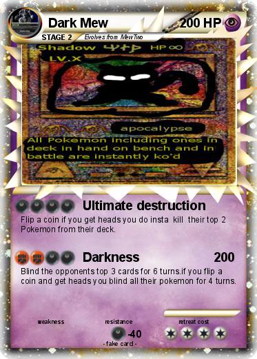 Pokemon Dark Mew