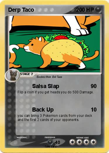 Pokemon Derp Taco