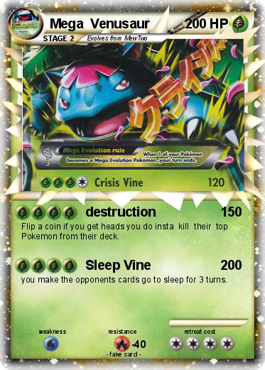 Pokemon Mega  Venusaur