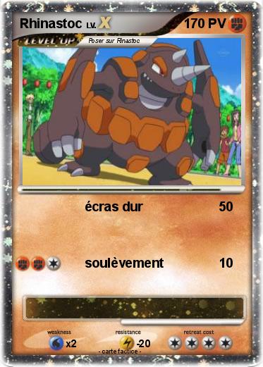 Pokemon Rhinastoc