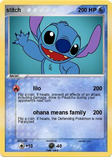 Pokemon stitch