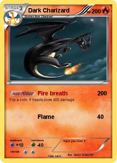 Pokemon Dark Charizard