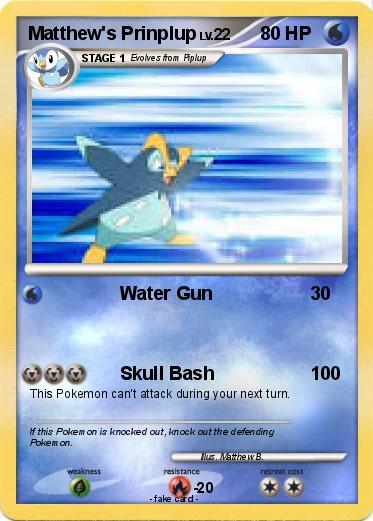 Pokemon Matthew's Prinplup