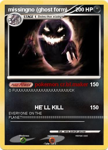 Pokemon missingno (ghost form)