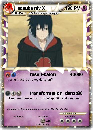 Pokemon sasuke niv X