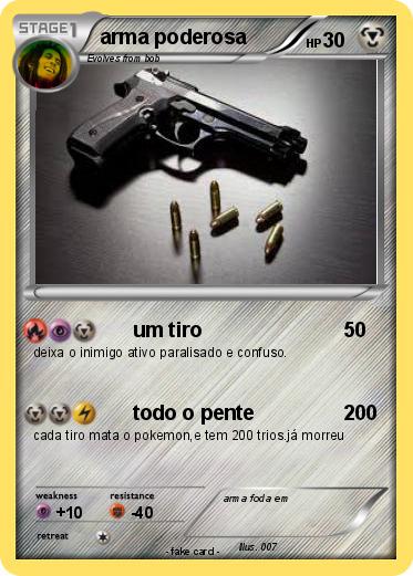 Pokemon arma poderosa