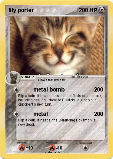 Pokemon lily porter