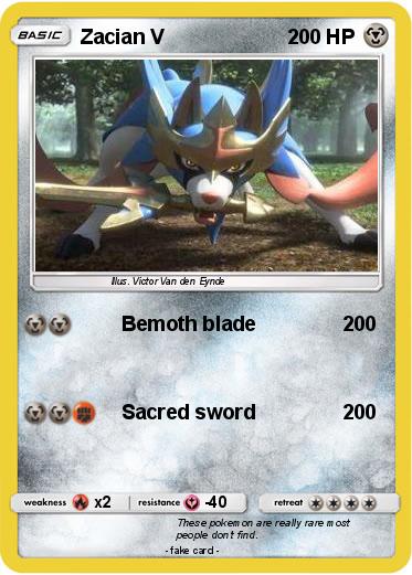 Pokemon Zacian V