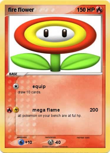 Pokemon fire flower