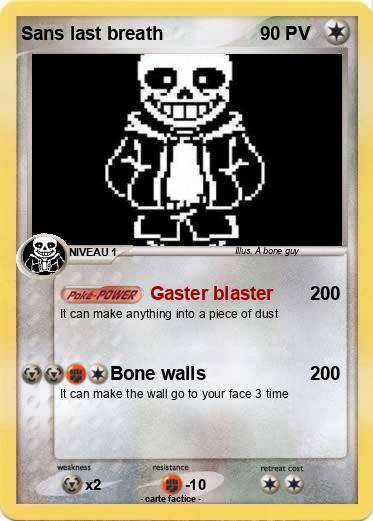 Pokemon Sans last breath