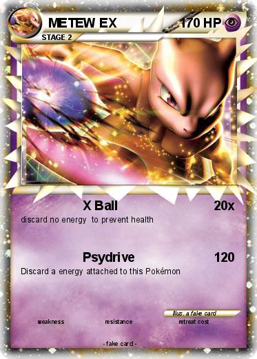 Pokemon METEW EX