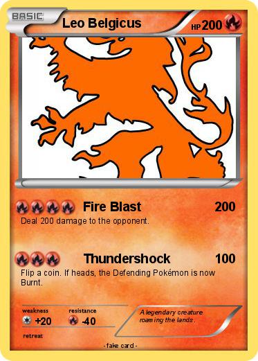 Pokemon Leo Belgicus