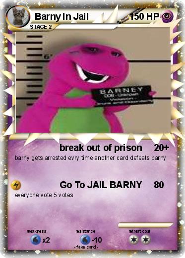 Pokemon Barny In Jail
