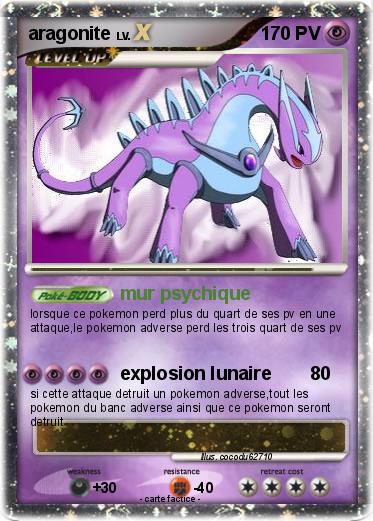 Pokemon aragonite