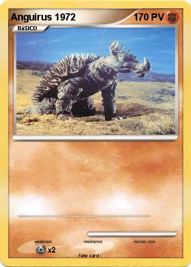 Pokemon Anguirus 1972