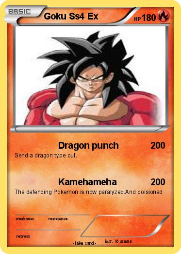 Pokemon Goku Ss4 Ex