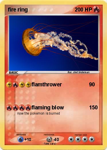 Pokemon fire ring