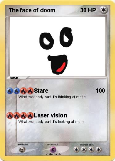 Pokemon The face of doom