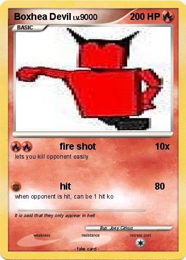 Pokemon Boxhea Devil