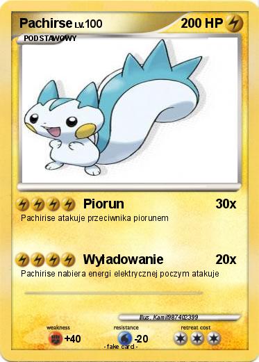 Pokemon Pachirse