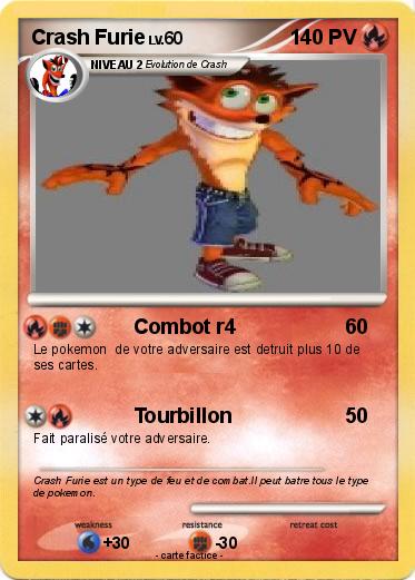 Pokemon Crash Furie