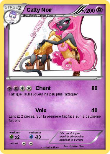 Pokemon Catty Noir
