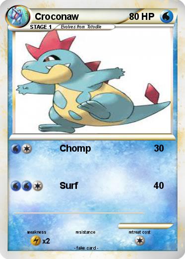 Pokemon Croconaw