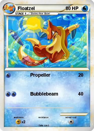 Pokemon Floatzel