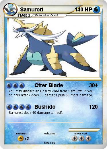 Pokemon Samurott