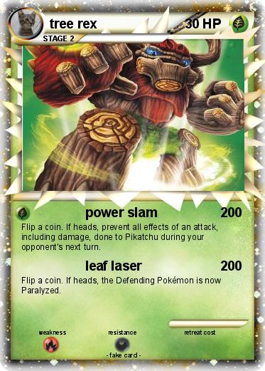 Pokemon tree rex