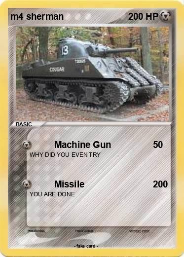 Pokemon m4 sherman