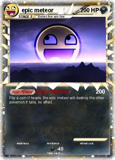 Pokemon epic meteor