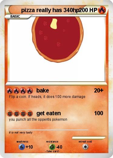 Pokemon pizza really has 340hp