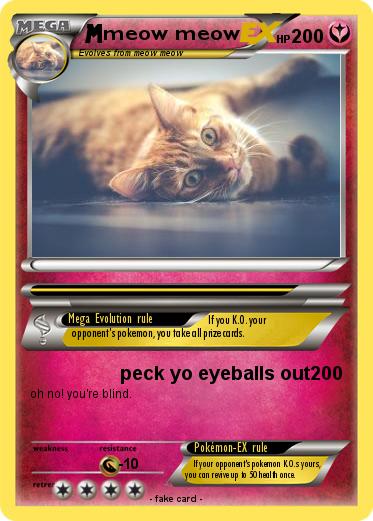 Pokemon meow meow