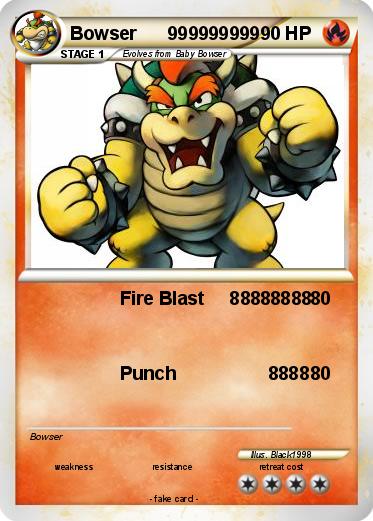 Pokemon Bowser      999999999