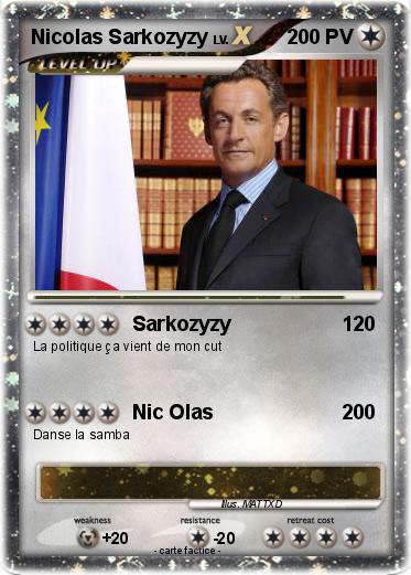 Pokemon Nicolas Sarkozyzy