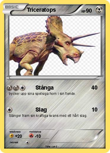Pokemon Triceratops