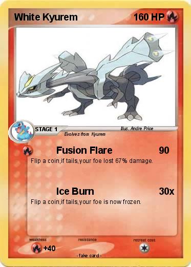 Pokemon White Kyurem