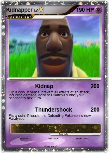 Pokemon Kidnapper