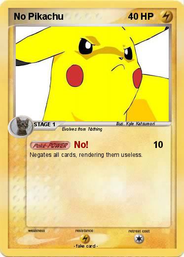 Pokemon No Pikachu