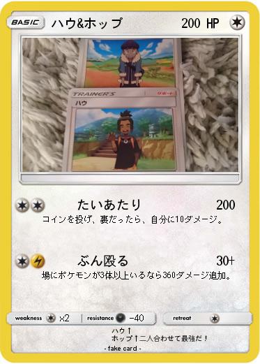 Pokemon ハウ&ホップ