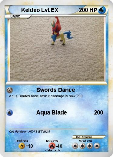Pokemon Keldeo Lvl.EX