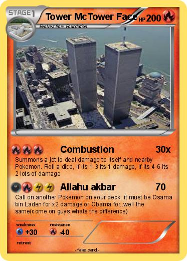Pokemon Tower McTower Face