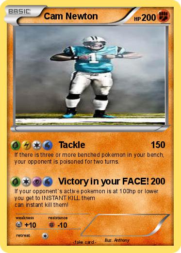 Pokemon Cam Newton