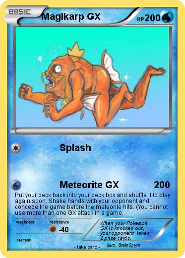 Pokemon Magikarp GX