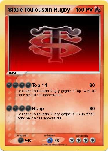 Pokemon Stade Toulousain Rugby