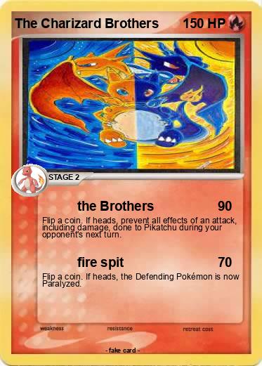 Pokemon The Charizard Brothers