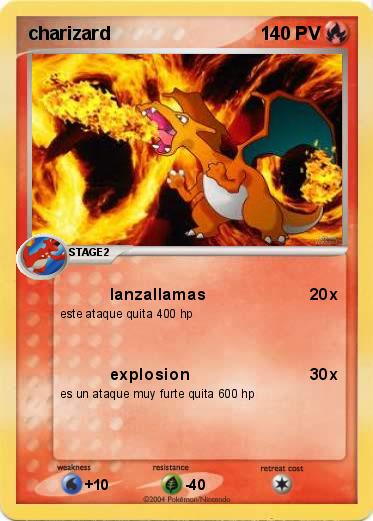 Pokemon charizard